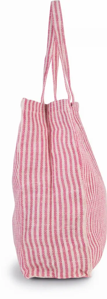 Gestreepte shopper van juco — productfoto 3