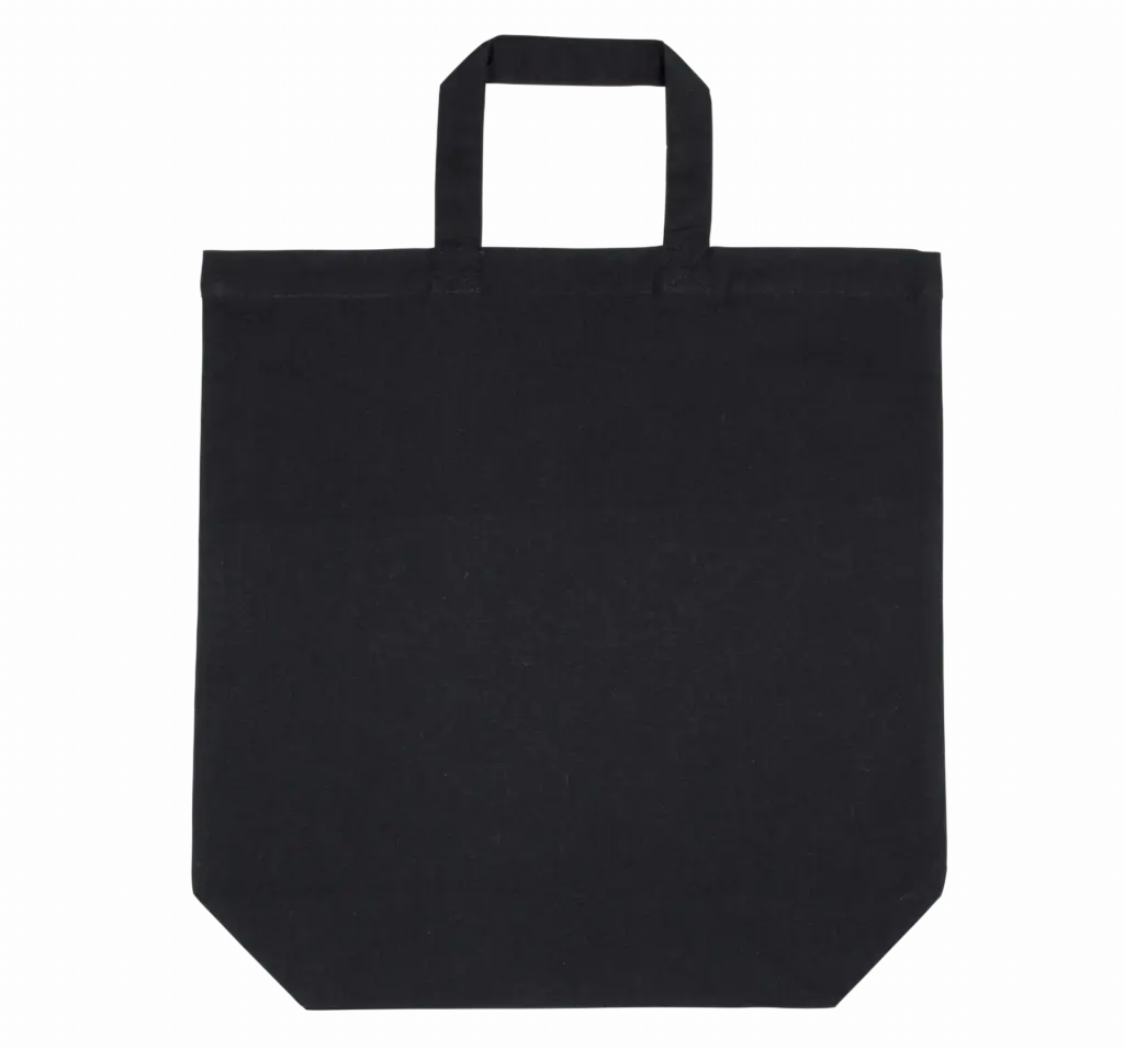 Shopper van katoen, black — productfoto 2