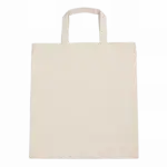 Shopper van canvaskatoen, natural — productfoto 2