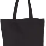 Shopper van canvaskatoen, black — productfoto 4