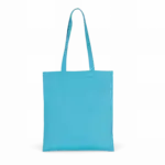 Shopper van canvaskatoen, lagoon — productfoto 5