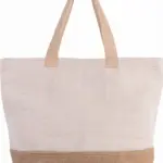 Rustieke shopper/reistas, rustic natural / natural — productfoto 6