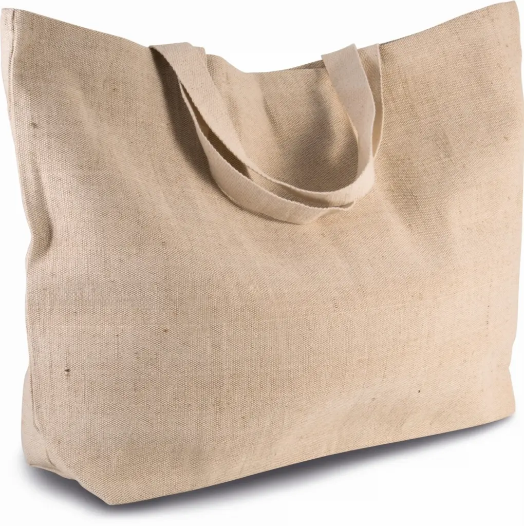 Grote, rustieke shopper/reistas — productfoto 2
