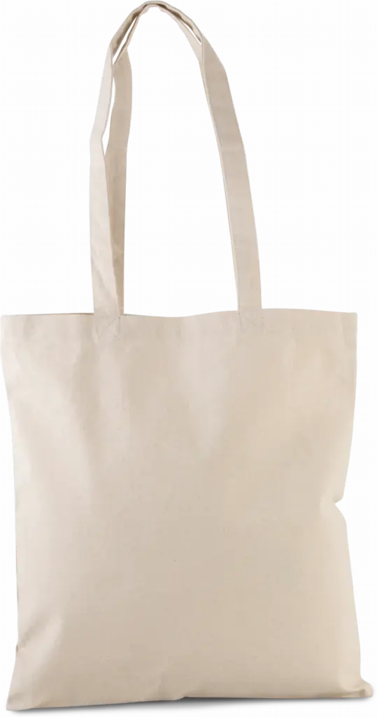 Klassieke shopper van biologisch katoen, natural — productfoto 8