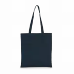 Klassieke shopper van biologisch katoen, navy blue — productfoto 6