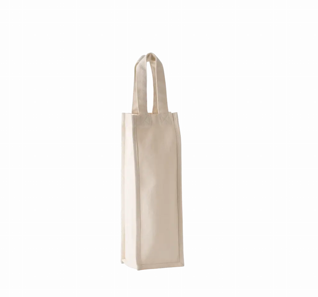 PS_KI0269_NATURAL - Katoenendraagtassen Flessentas van canvaskatoen, natural — productfoto 4