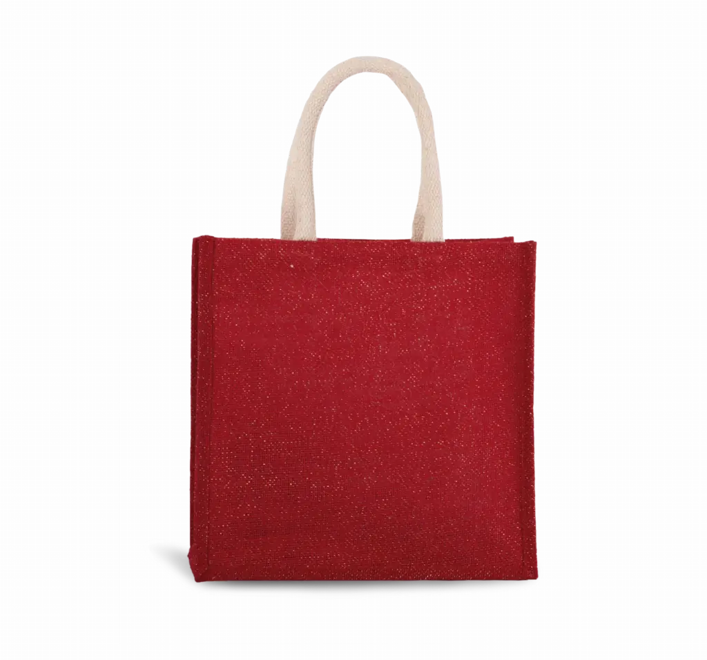 Jute-Shopper bedrucken KI0274 Groß Baumwollgriffe One-size — Produktfoto 11