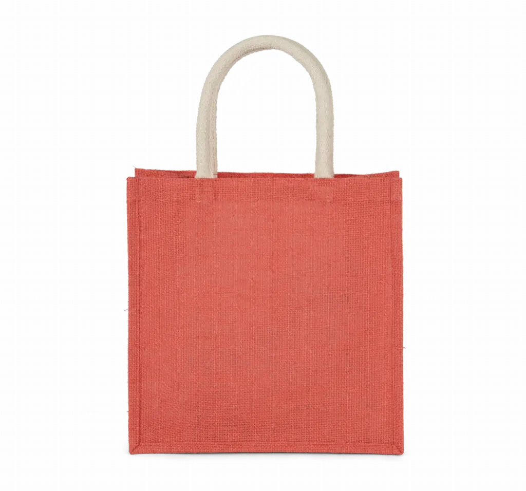 Jute-Shopper bedrucken KI0274 Groß Baumwollgriffe One-size — Produktfoto 15
