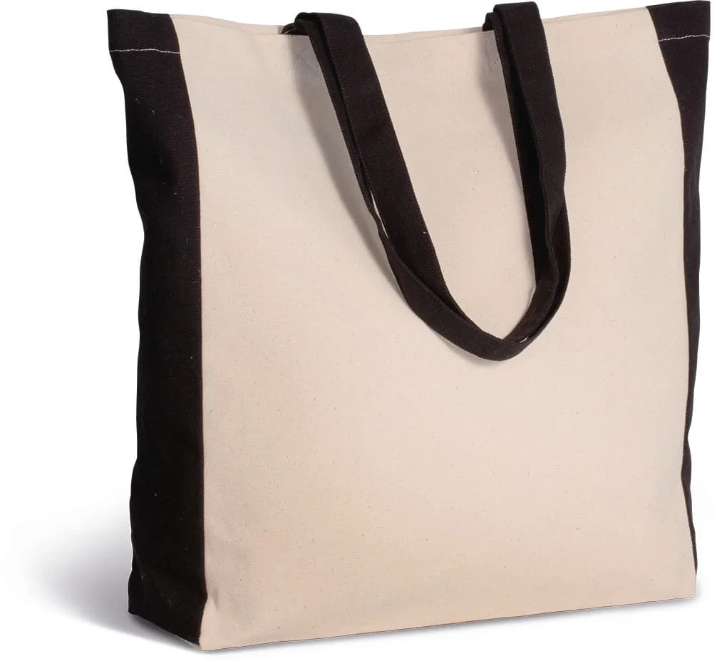 Tweekleurige shopper