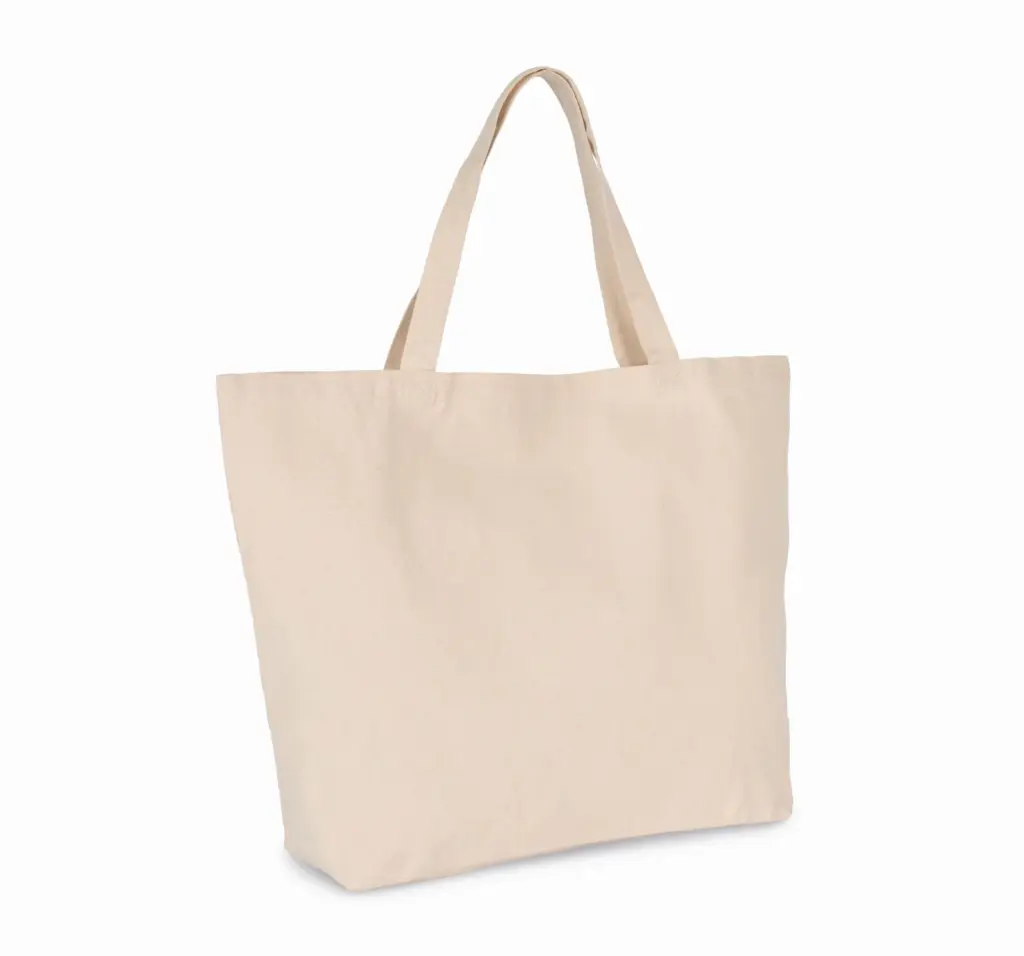 Extra grote shopper van katoen
