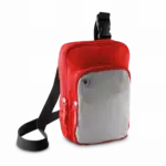 Schoudertasje, red / light grey — productfoto 3