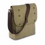 Canvas Schoudertas, vintage khaki — productfoto 3