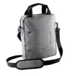 Verticale messenger tas, slate grey — productfoto 4