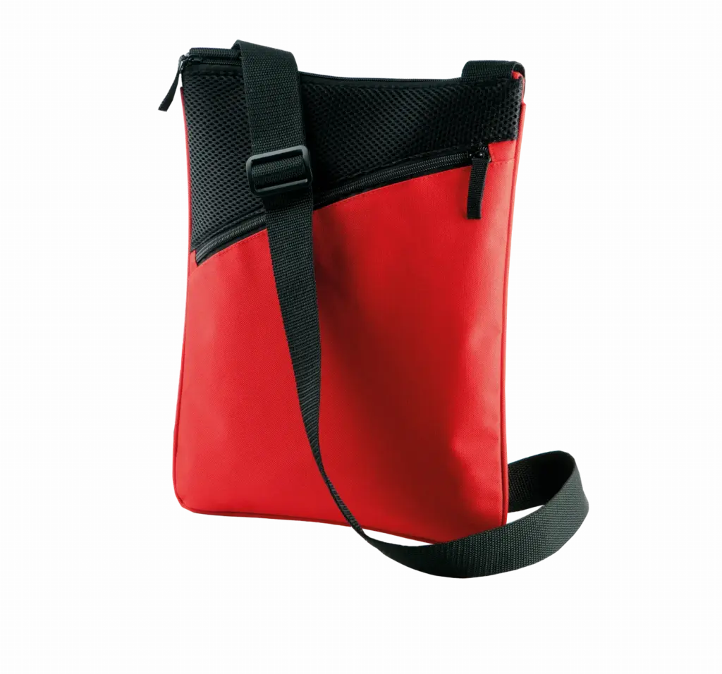 PS_KI0304_RED - Hidalgo-werbeartikel Schoudertas — productfoto 6