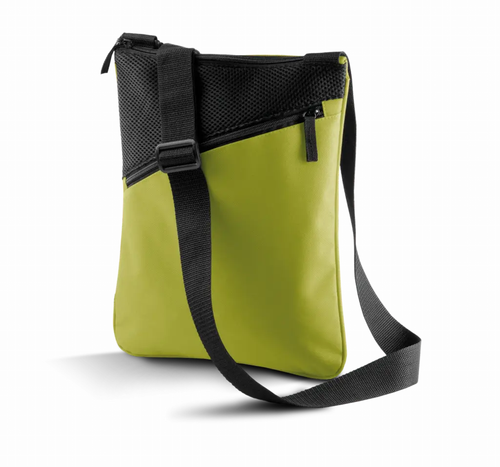 PS_KI0304_BURNTLIME - Hidalgo-werbeartikel Schoudertas, burnt lime — productfoto 3
