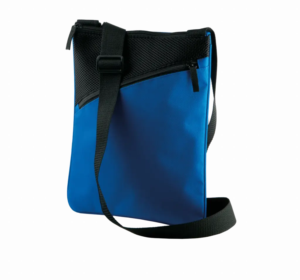 PS_KI0304_ROYALBLUE - Hidalgo-werbeartikel Schoudertas, royal blue — productfoto 7