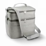 Koeltas met dubbel compartiment, light grey — productfoto 2