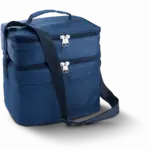 Koeltas met dubbel compartiment, navy — productfoto 3