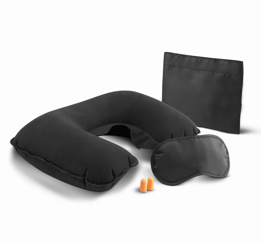 Travel set, black — productfoto 2
