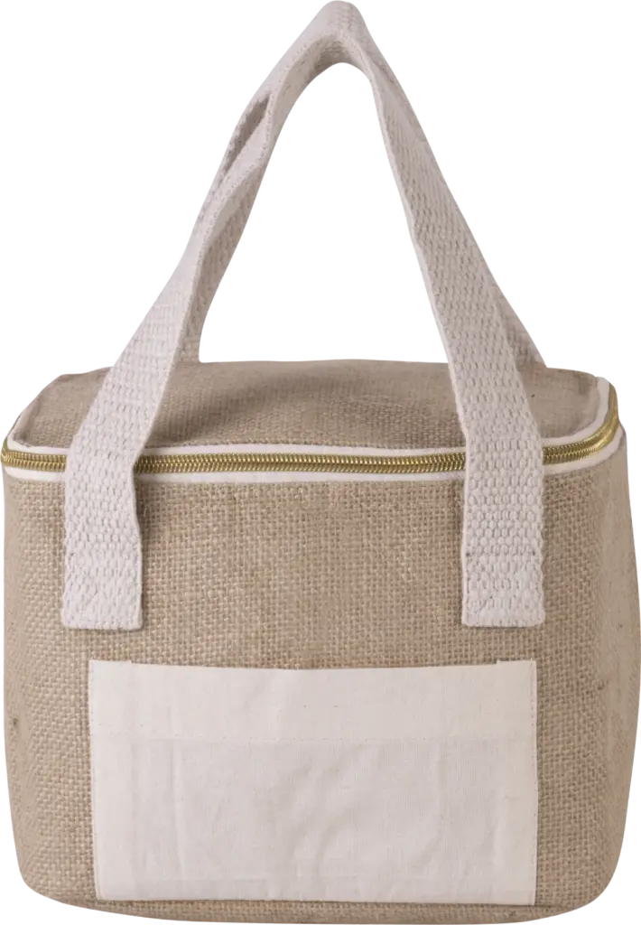 Kühltasche bedrucken KI0352 Klein Jute Isolierend One-Size — Produktfoto 6
