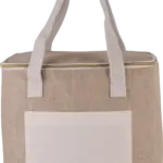 Koeltas van jute - middelgroot model, natural — productfoto 5