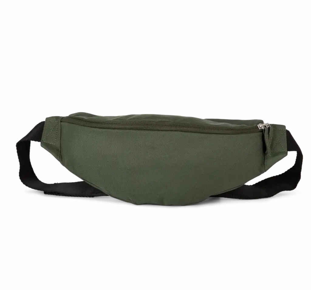 PS_KI0374_CYPRESSGREEN - Hidalgo-werbeartikel Gerecycleerd klassiek heuptasje, cypress green — productfoto 5