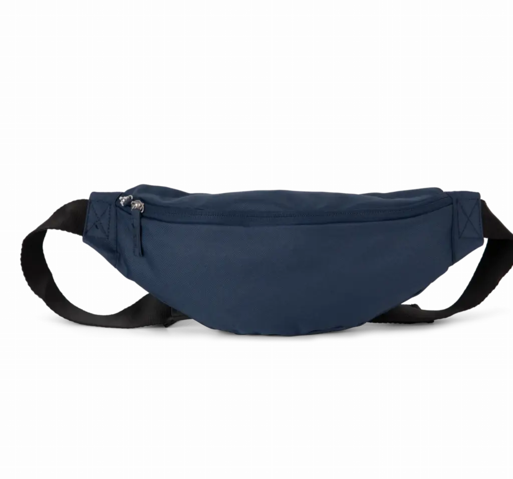 PS_KI0374_INSIGNIABLUE - Hidalgo-werbeartikel Gerecycleerd klassiek heuptasje, insignia blue — productfoto 9