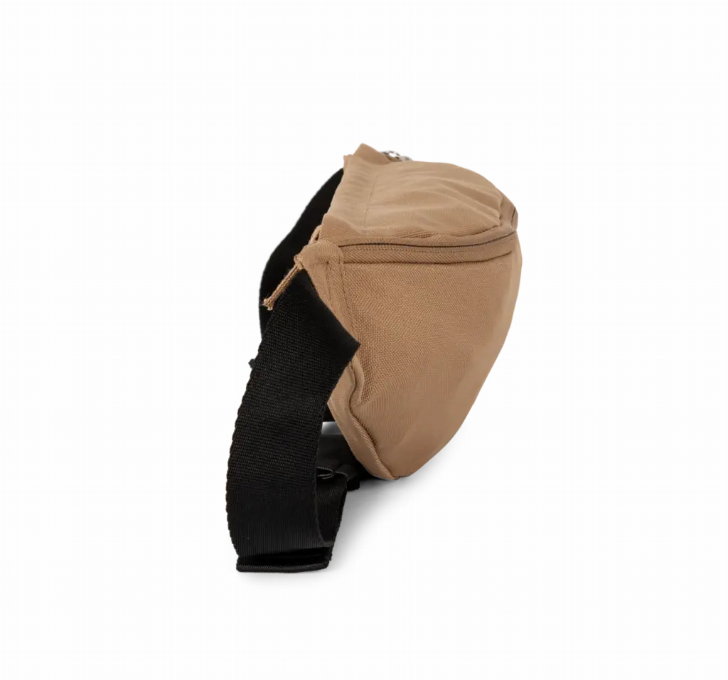 PS_KI0374-S_LIGHTCAMEL - Hidalgo-werbeartikel Gerecycleerd klassiek heuptasje, light camel — productfoto 10