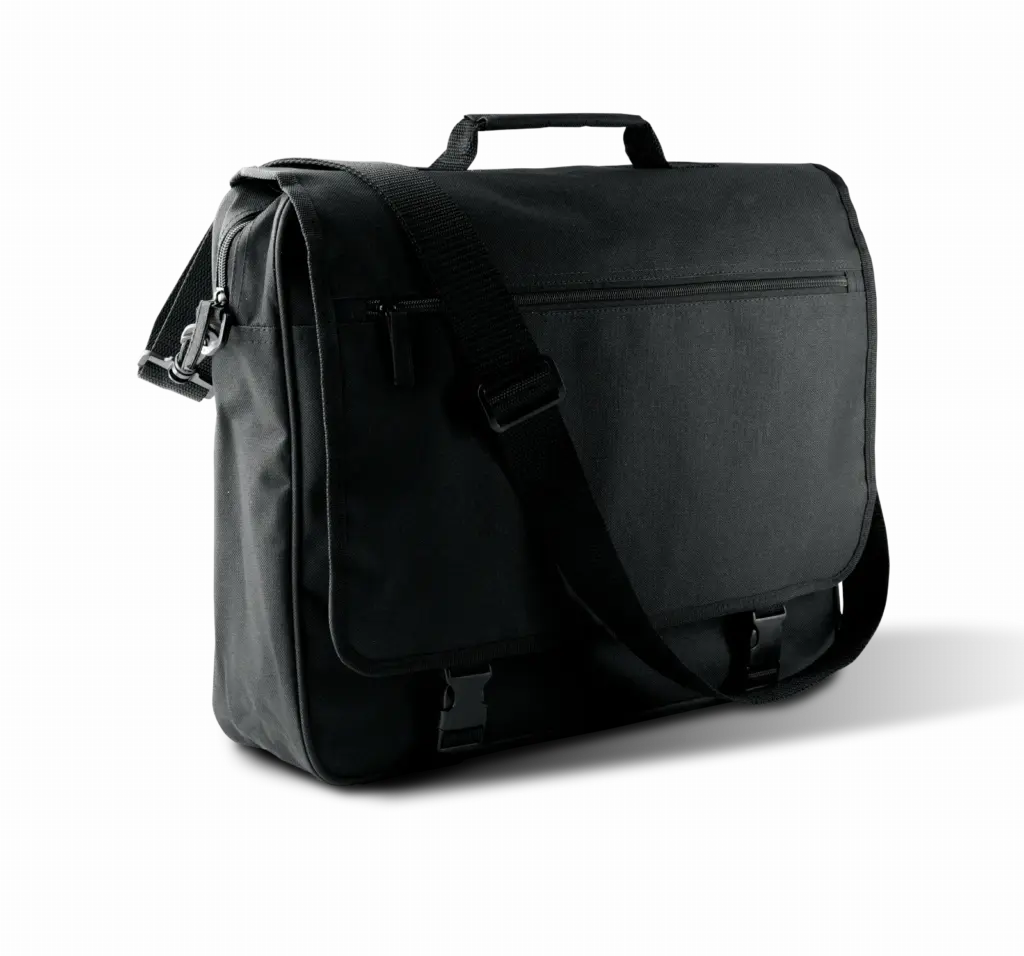 Documententas met overslag, black — productfoto 3