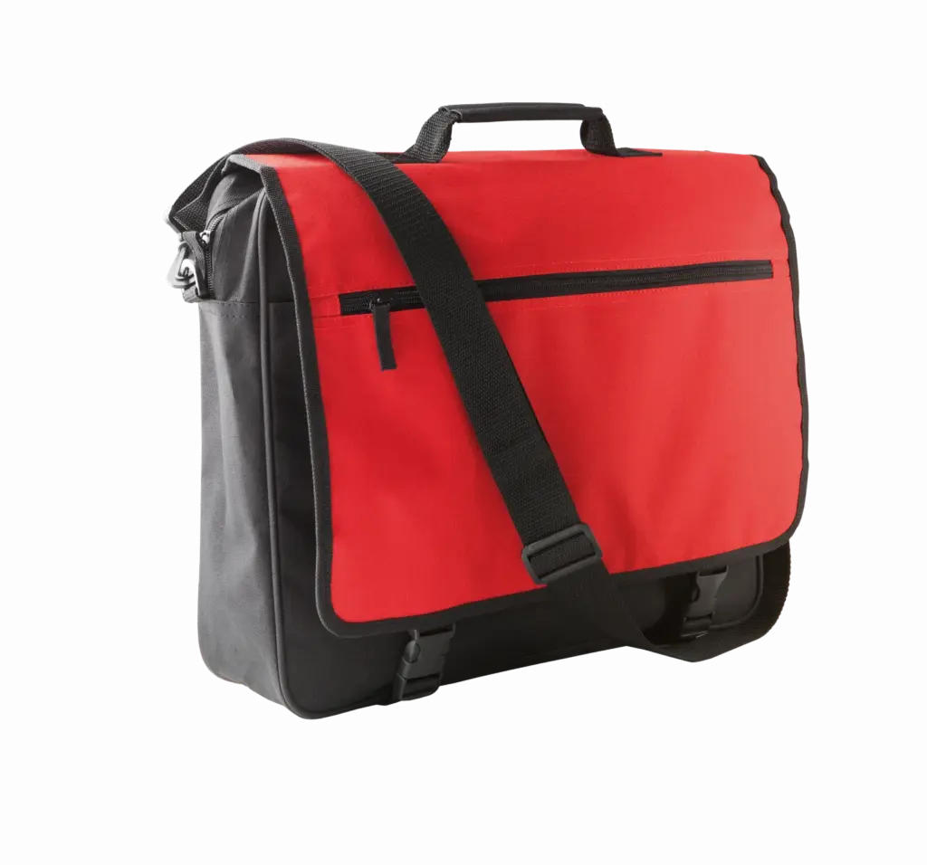 Documententas met overslag, black / red — productfoto 6