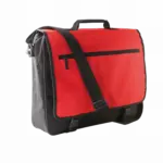 Documententas met overslag, black / red — productfoto 6