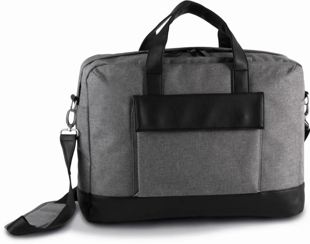 Laptoptas businessman, graphite grey heather — productfoto 3