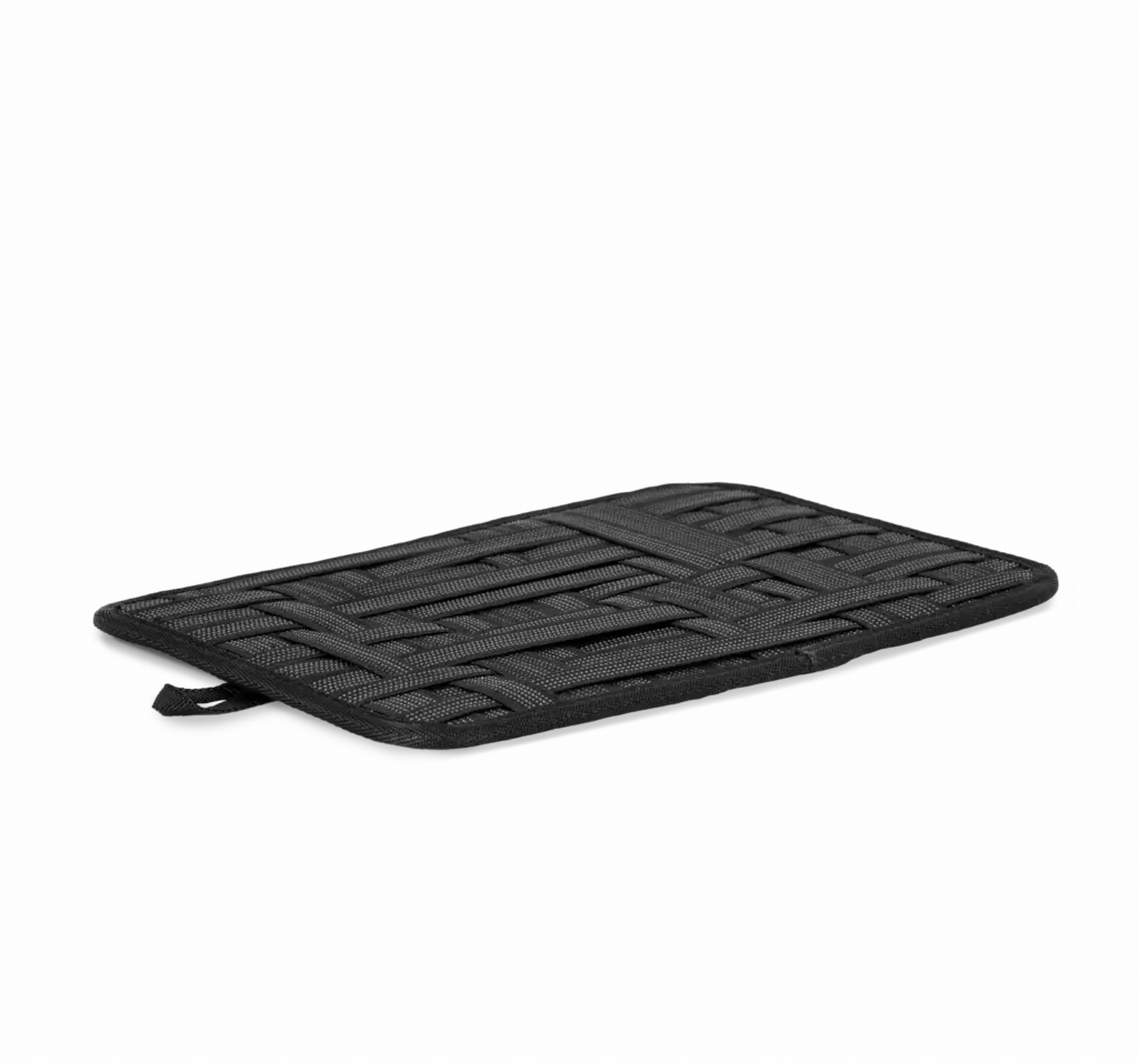 Organizer-tablet voor kabels en accessoires, black — productfoto 3