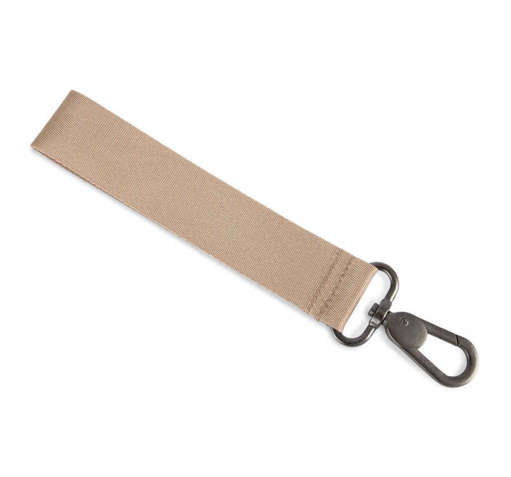 Personalisatie lint met haakje, light sand — productfoto 9