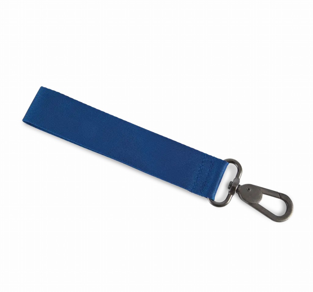Personalisatie lint met haakje, royal blue — productfoto 18