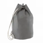 Katoenen tas met koord in marinestijl, grey — productfoto 3