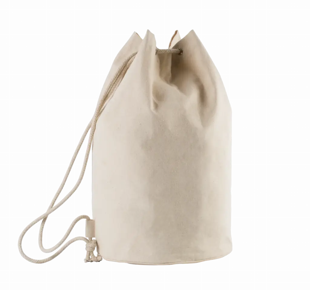 Katoenen tas met koord in marinestijl, natural — productfoto 4