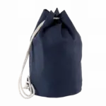 Katoenen tas met koord in marinestijl, navy — productfoto 5