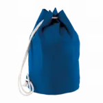Katoenen tas met koord in marinestijl, royal blue — productfoto 6