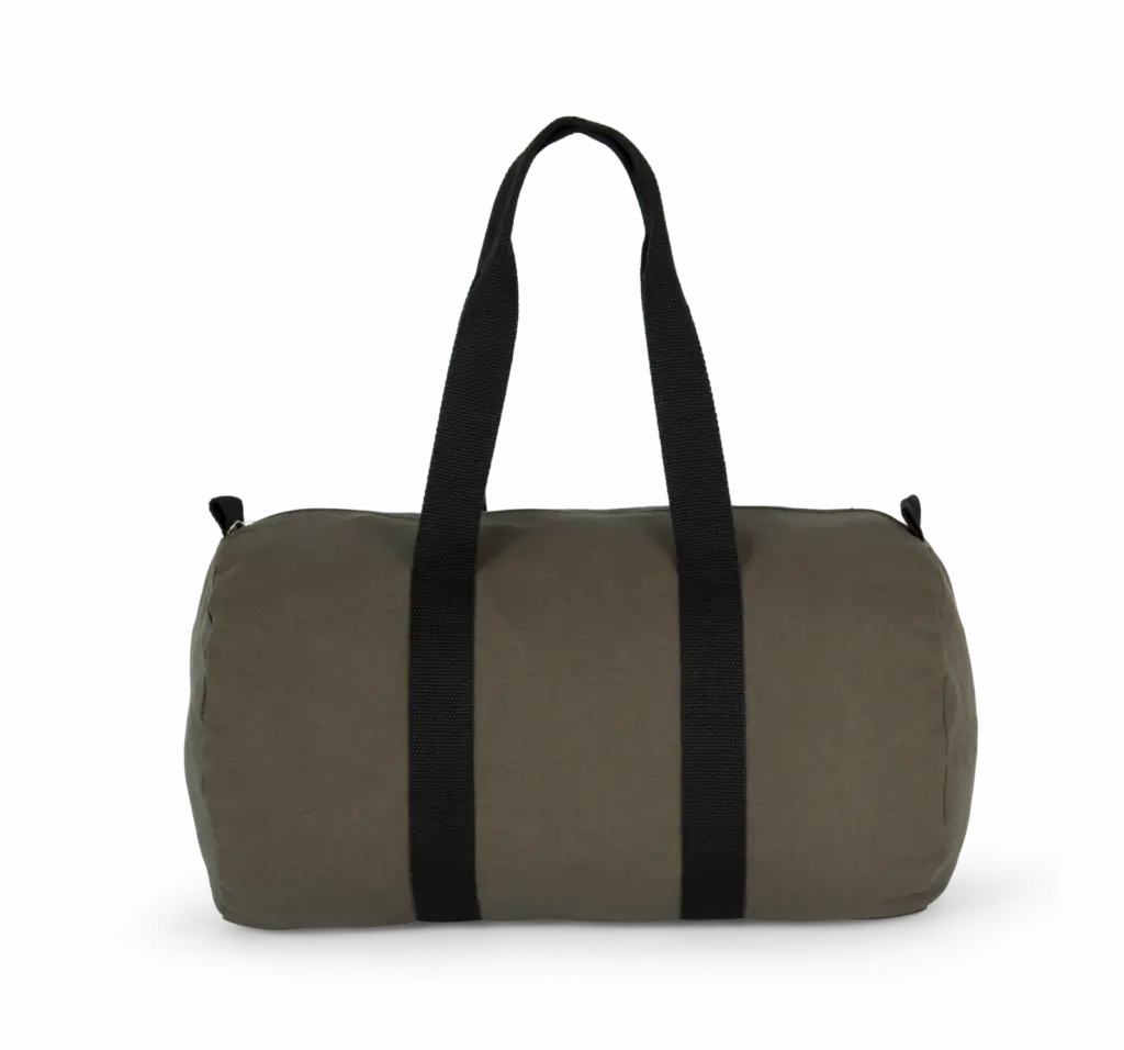 Reistas van katoencanvas, dark khaki / black — productfoto 15