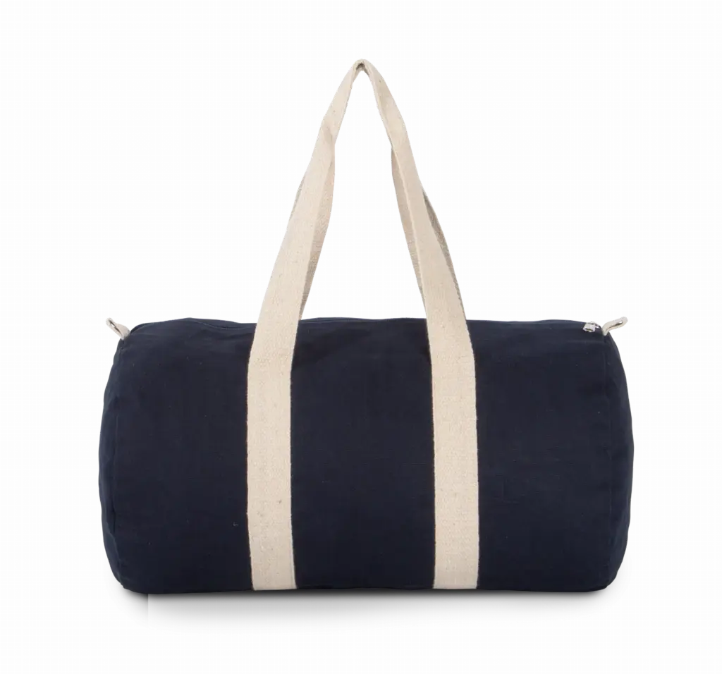 Reistas van katoencanvas, navy / off white — productfoto 12