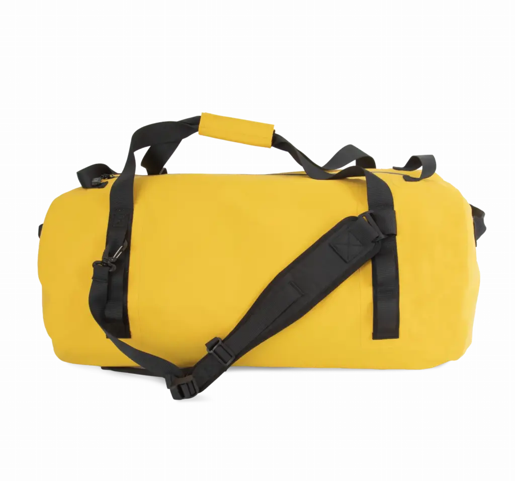 Waterdichte reisrugzak, yellow — productfoto 7