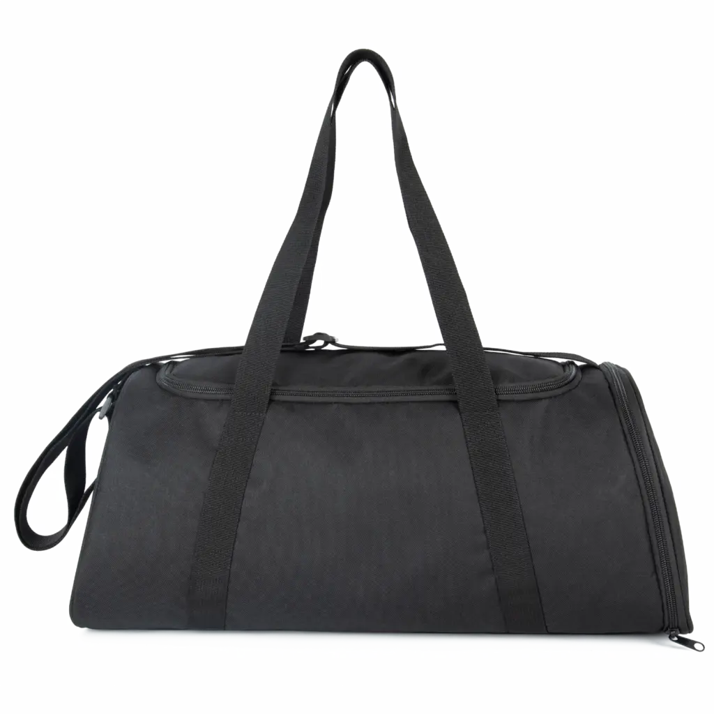 Sporttas met schoenenvak, black — productfoto 6