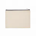 Etui van canvaskatoen - groot model, natural / black — productfoto 4