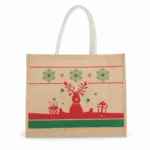 Juteshopper KI0736 Weihnachtsmotiv bedrucken robust One-size — Produktfoto 4