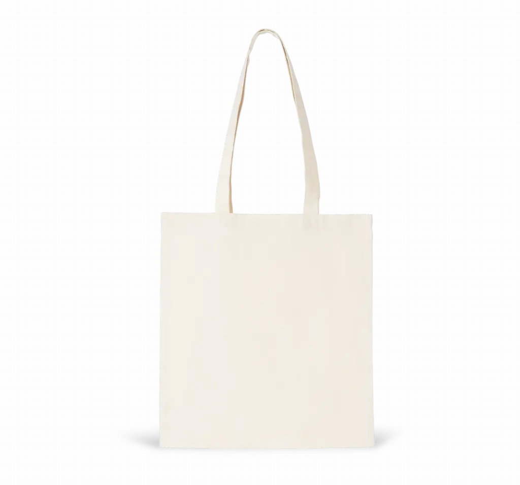Shopper van polykatoen, natural — productfoto 6