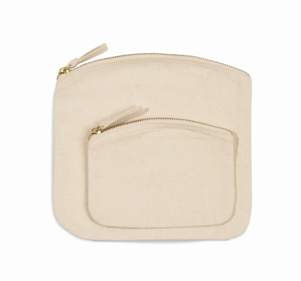 PS_KI0742_NATURAL - Hidalgo Tasje met ritssluiting, natural — productfoto 5