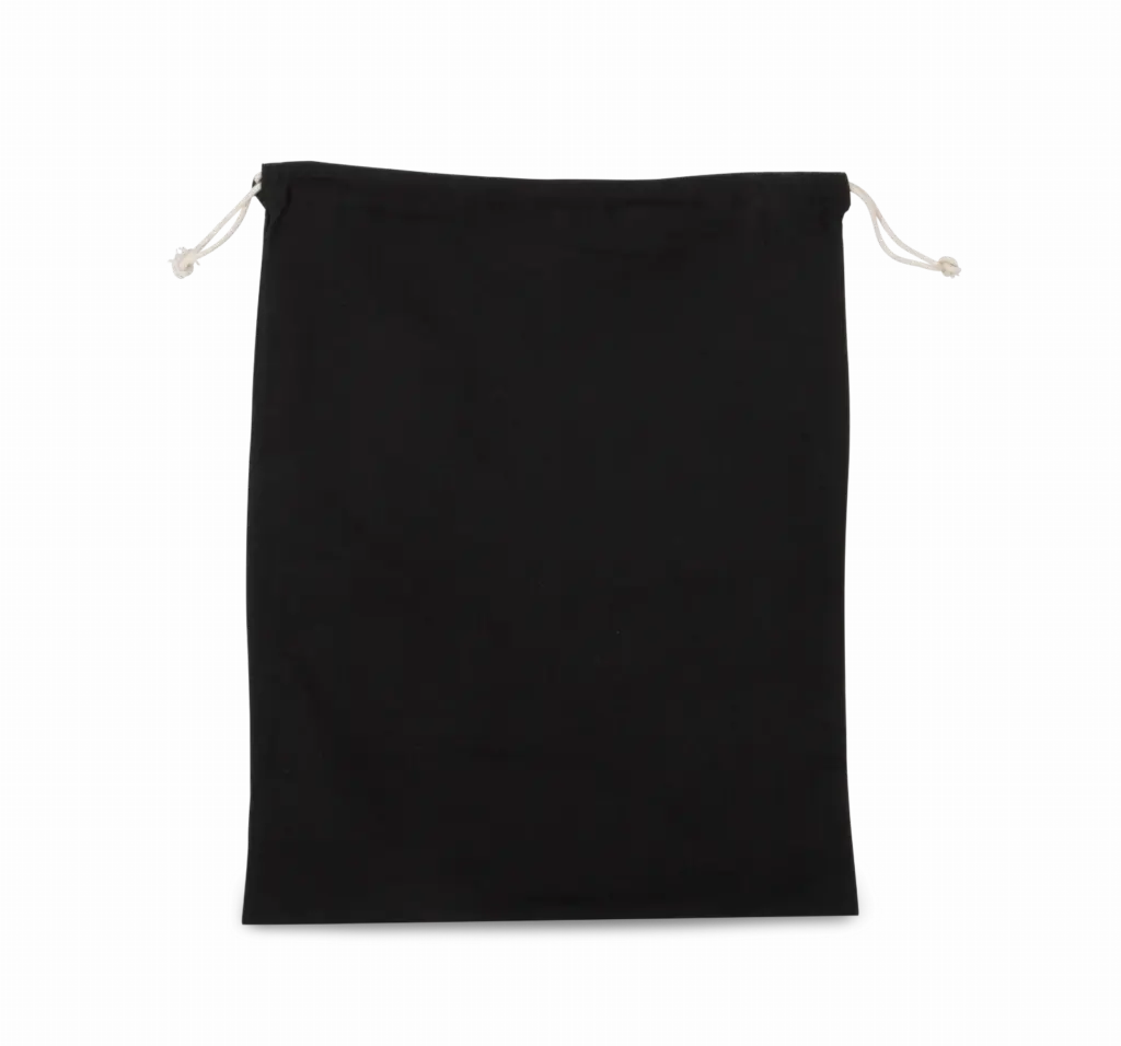 Katoenen koordjestas, black — productfoto 3