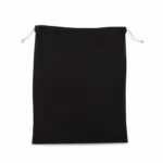 Katoenen koordjestas, black — productfoto 3