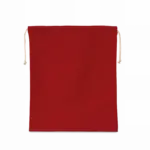 Katoenen koordjestas, cherry red — productfoto 4